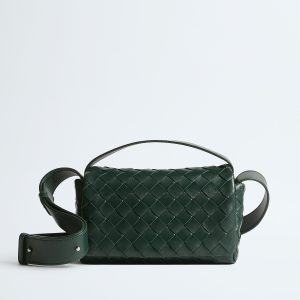 Intrecciato Mini Bag With Flap