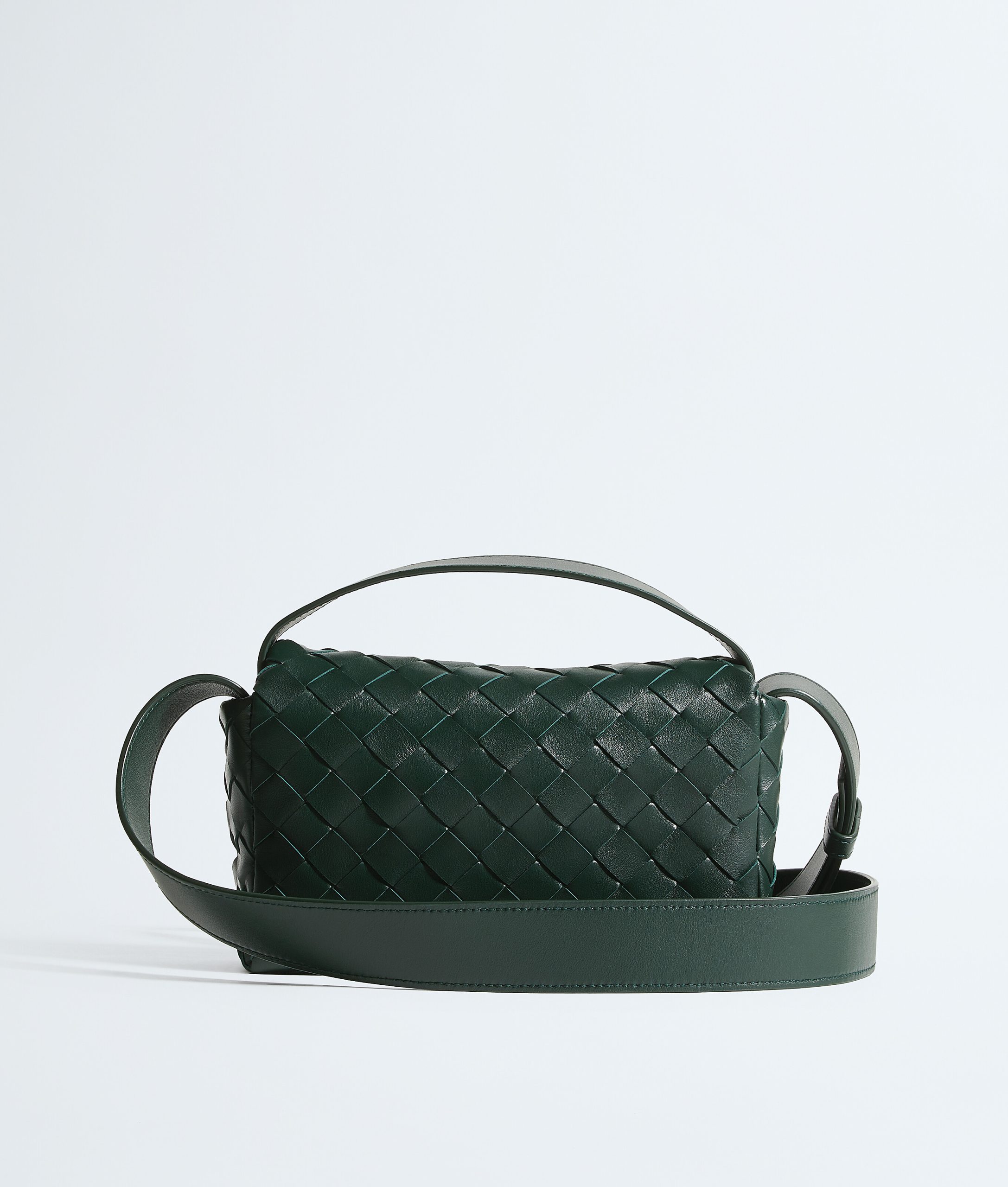 Intrecciato Mini Bag With Flap - Image 5