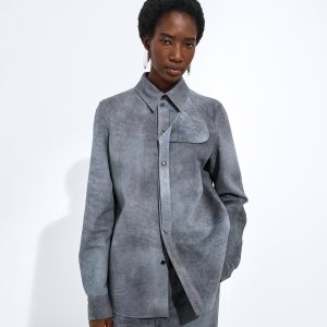 Cloudy Suede Shirt