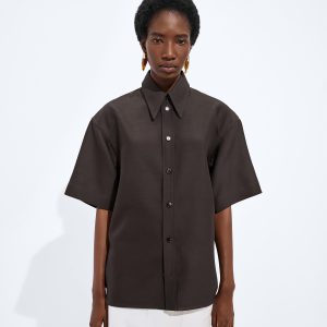 Wool and Silk Toile Shirt