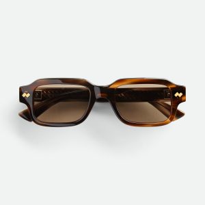 Intrecciato Rectangular Sunglasses