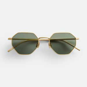 Intrecciato Geometrical Sunglasses