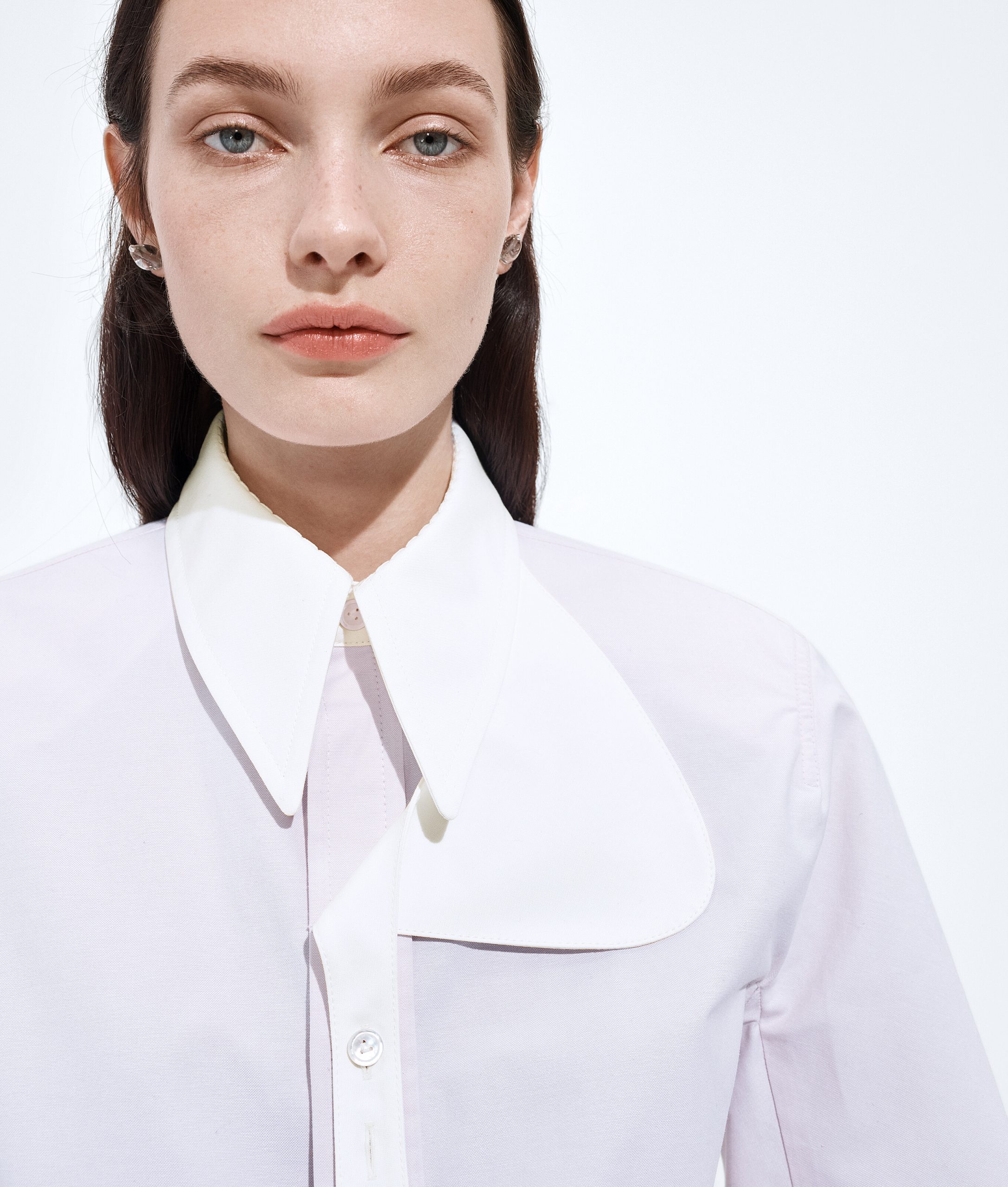 Cotton Oxford Belted Shirt - Image 4