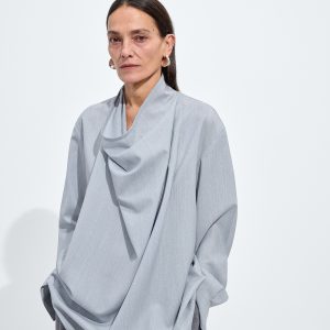 Light Wool Toile Blouse