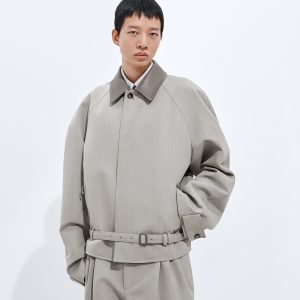 Wool Melange Blouson