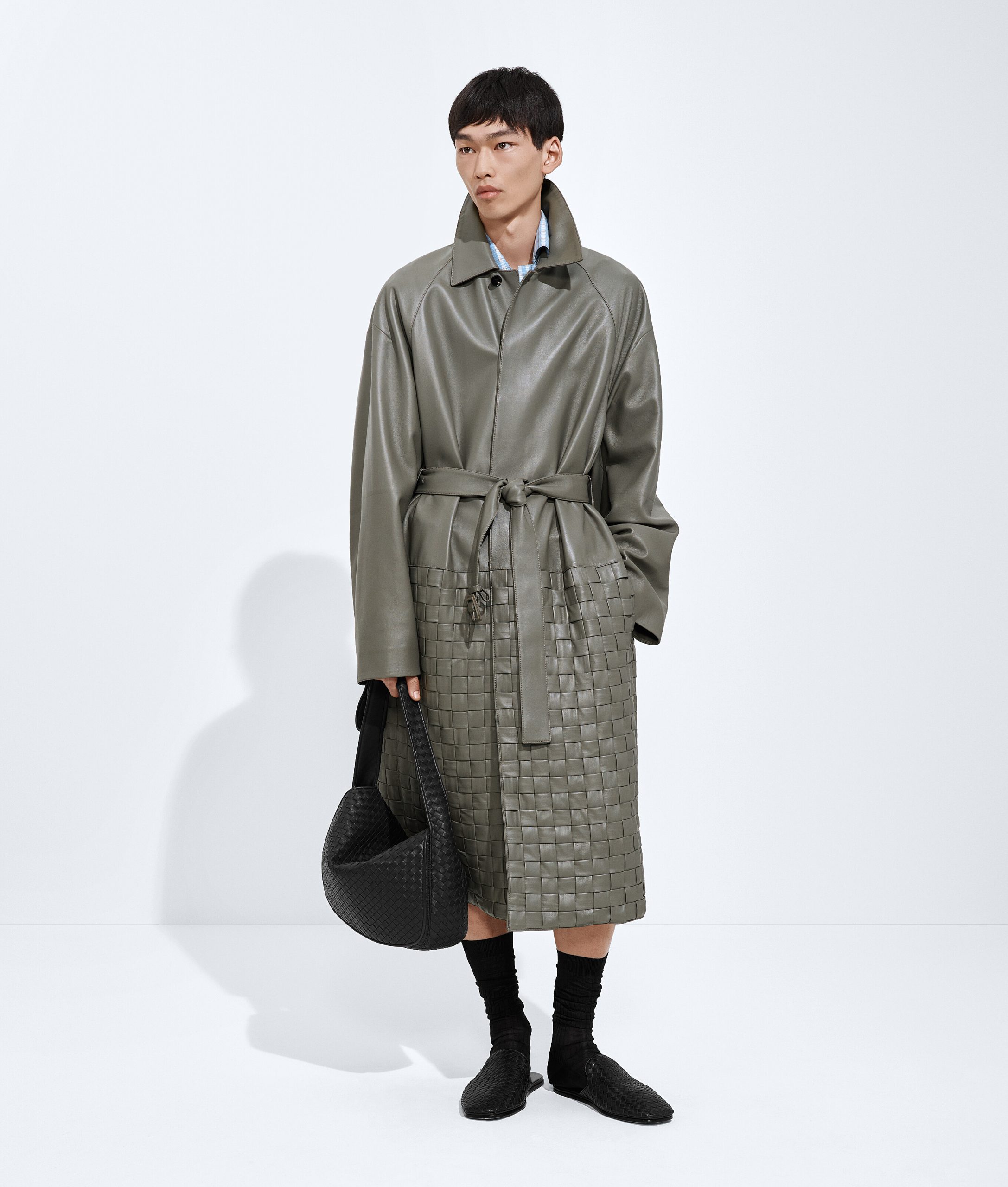 Cotton And Silk Check Pajama Shirt - Image 4