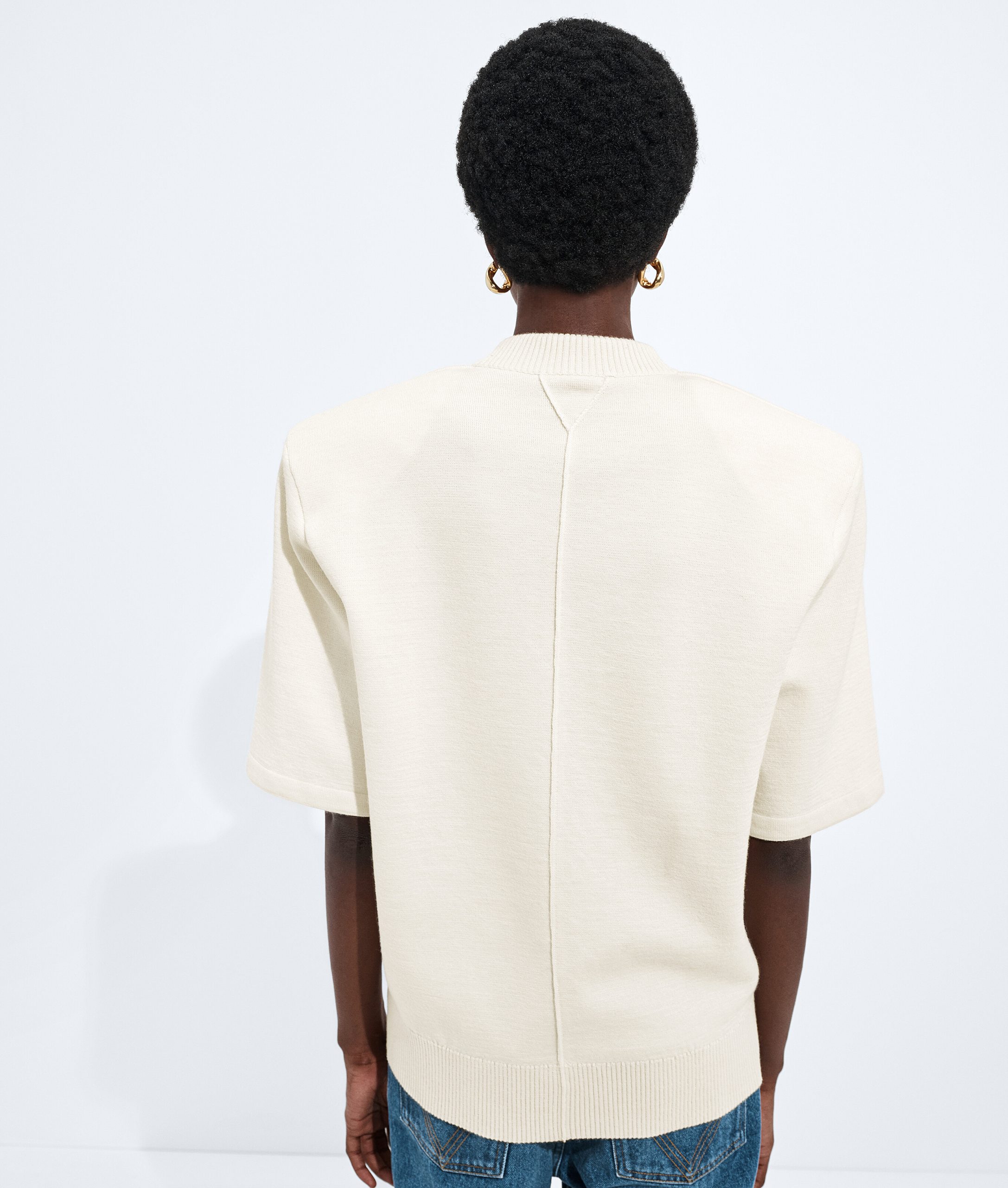 Wool Tailored Top - Image 3