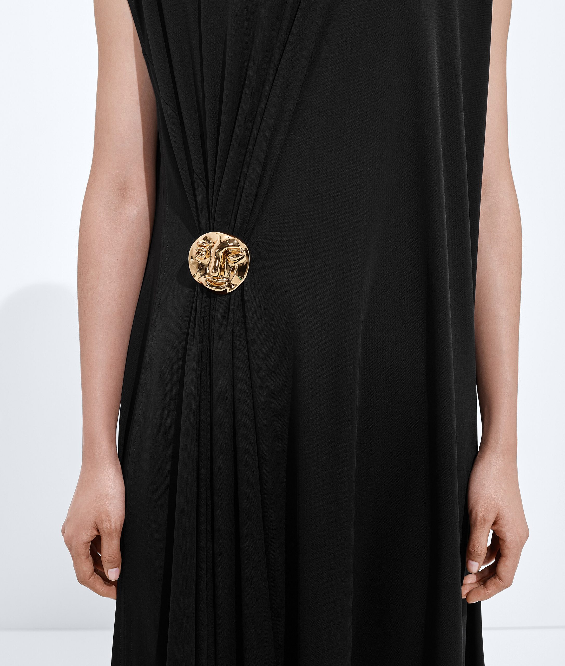 Crepe Viscose Jersey Dress - Image 2