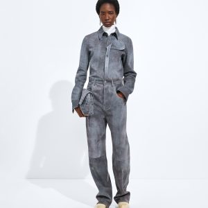 Cloudy Suede Pants