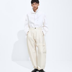 Cotton And Silk Pants