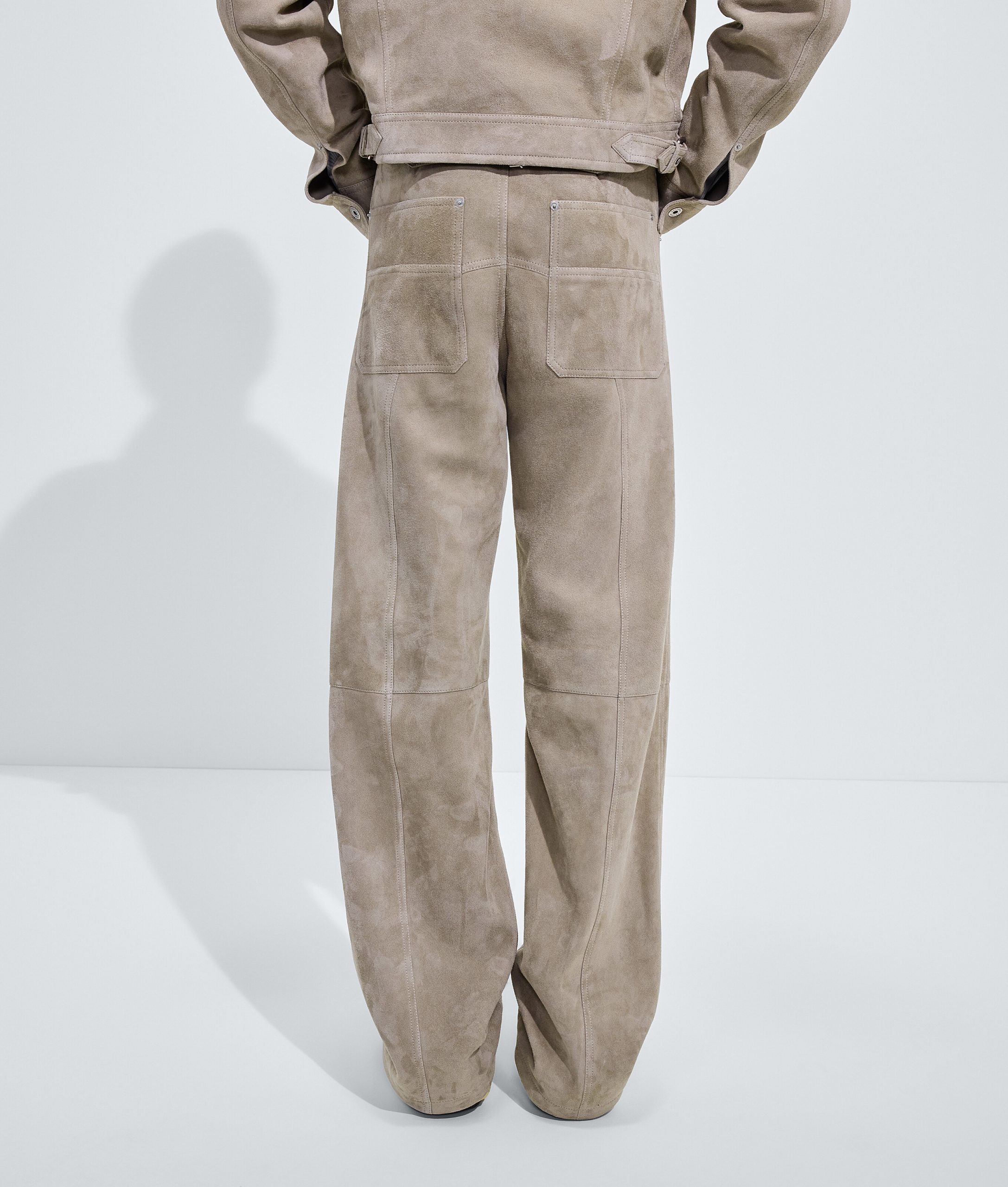 Suede Leather Pants - Image 3
