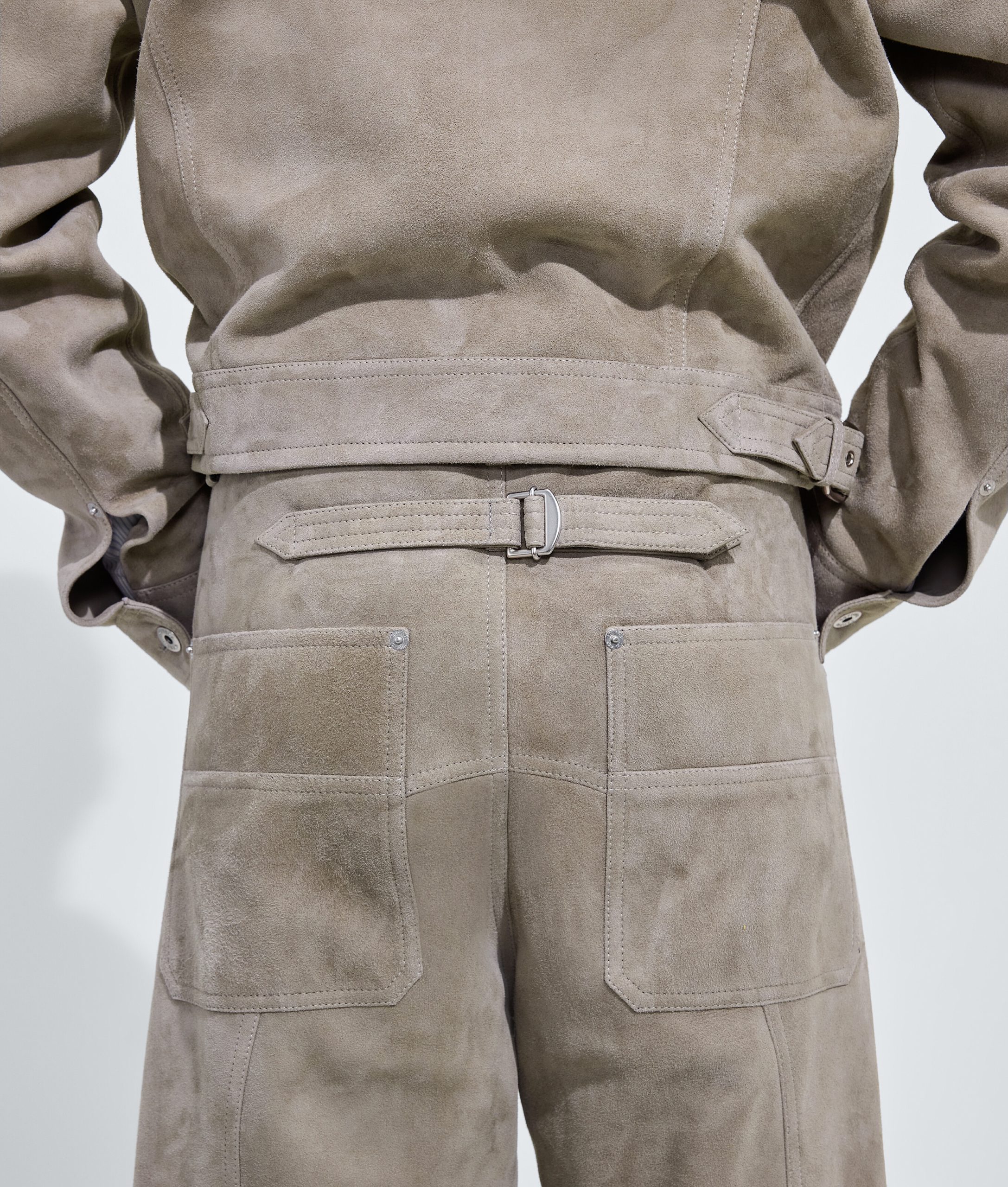 Suede Leather Pants - Image 4