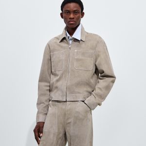 Suede Leather Jacket