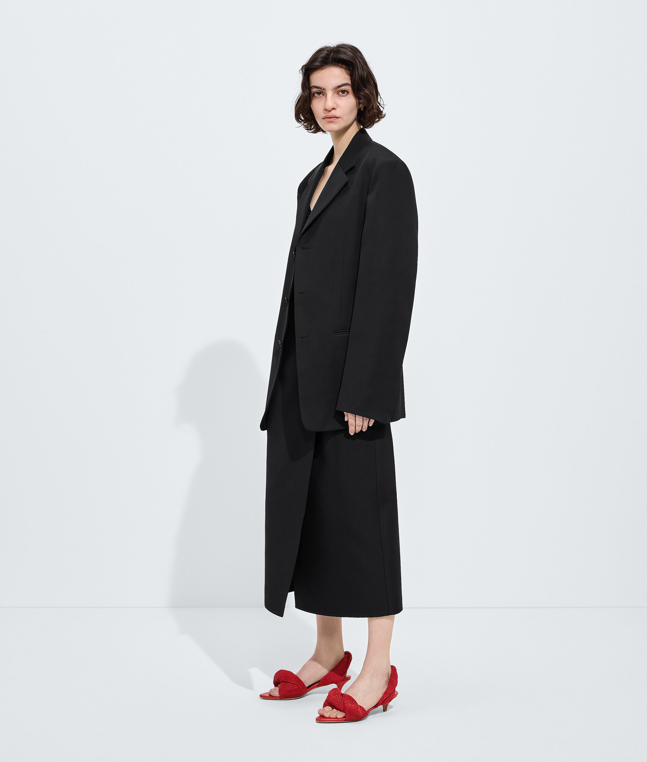Wool Grain De Poudre Jacket - Image 2