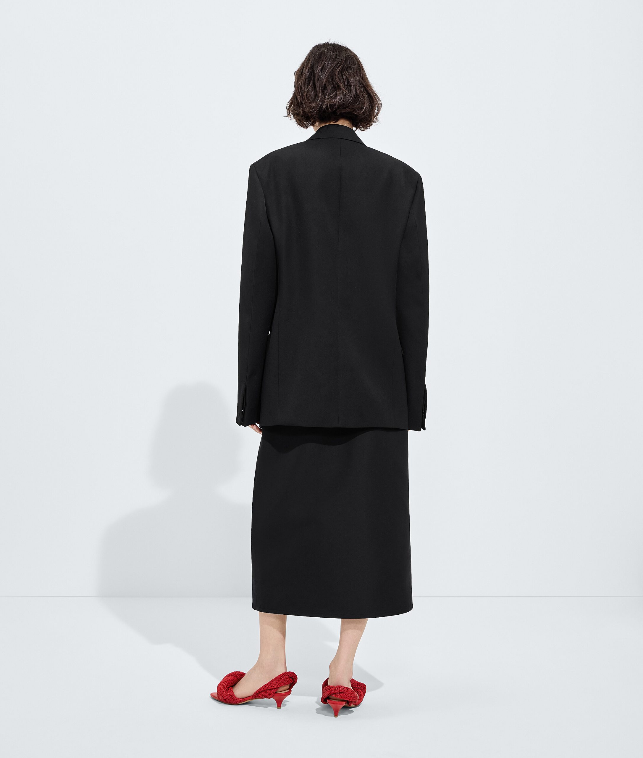 Wool Grain De Poudre Jacket - Image 3