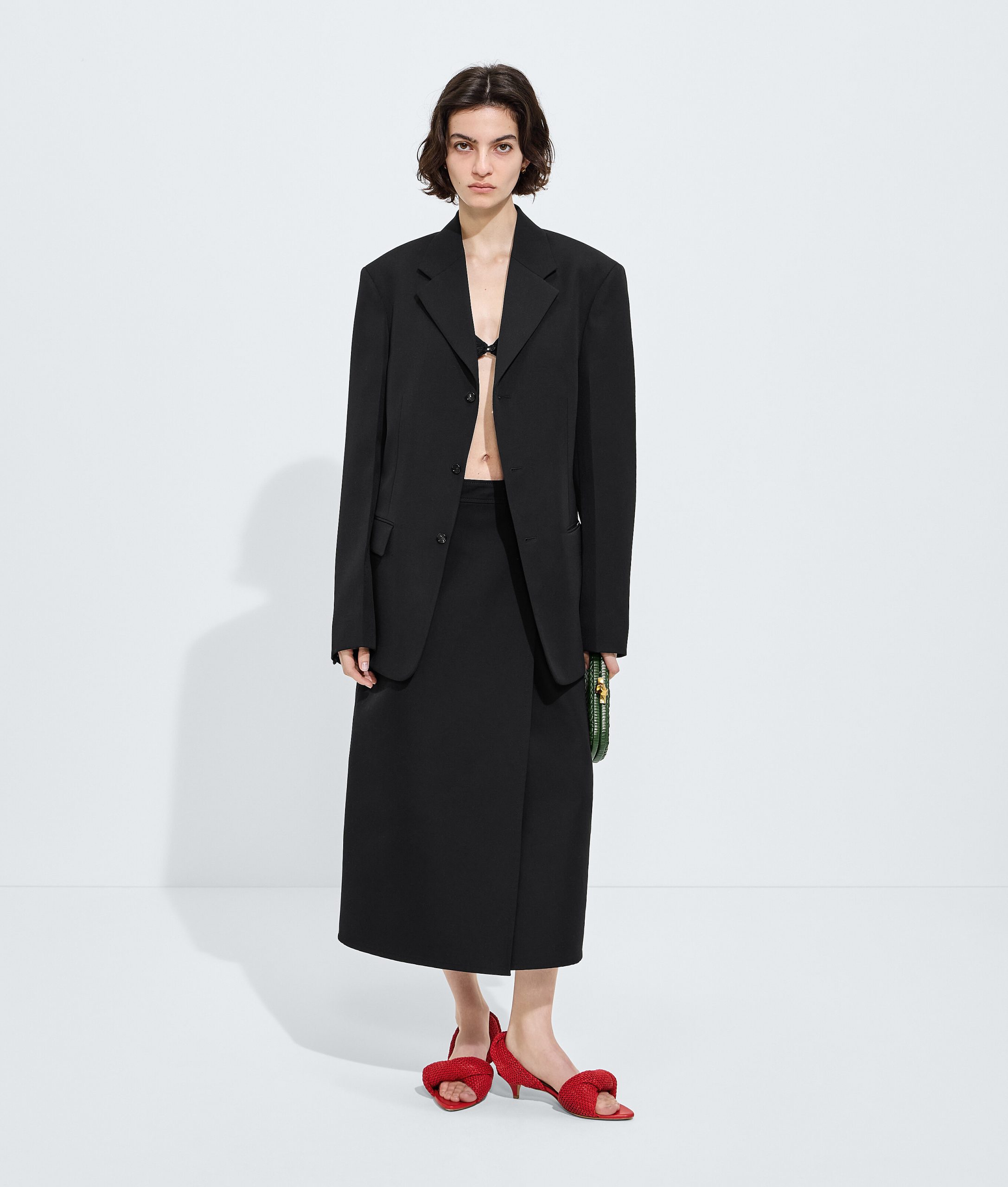 Wool Grain De Poudre Jacket - Image 4