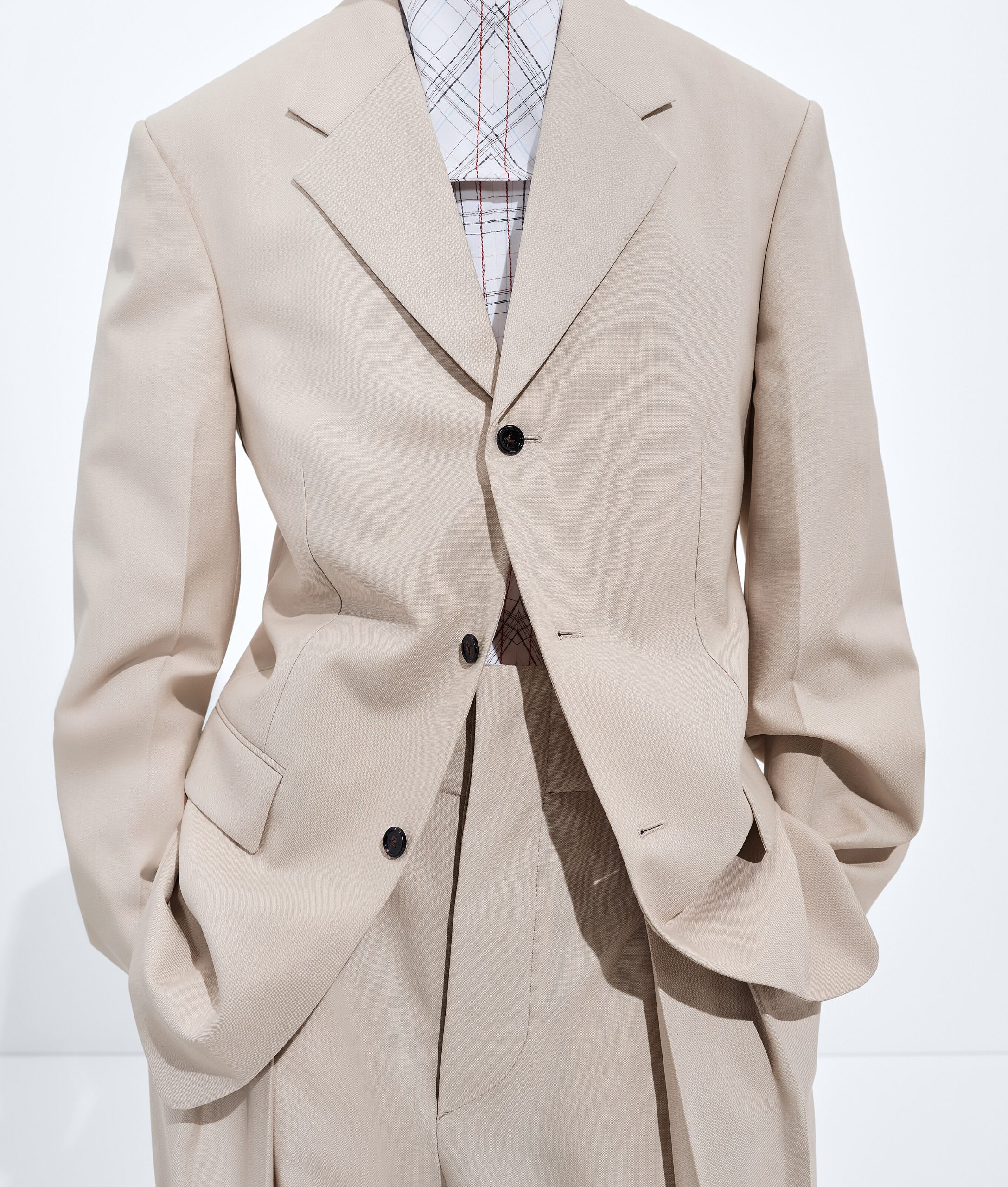 Wool And Cotton Jacket - Image 5