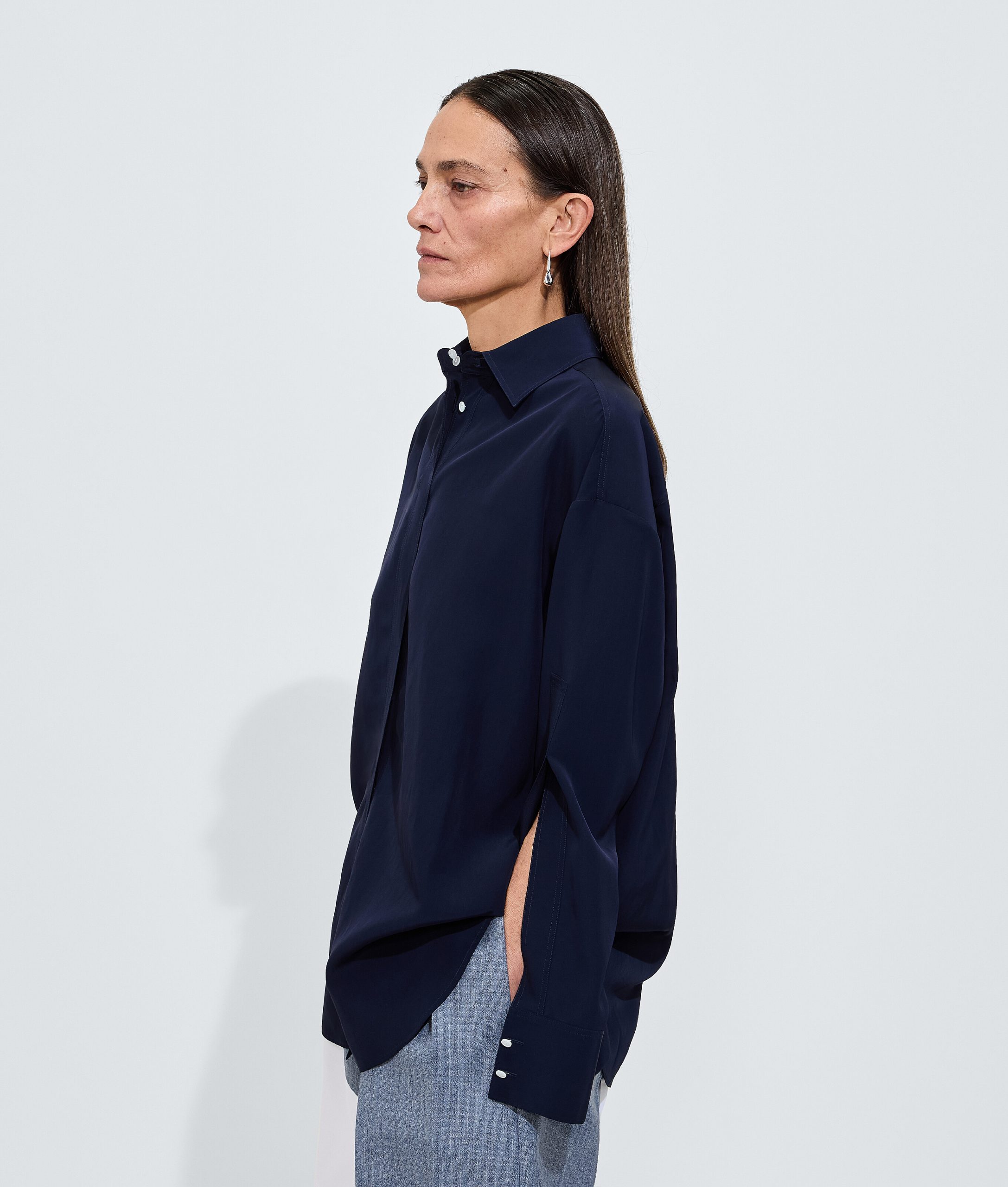 Fluid Silk And Viscose Shirt - Image 2