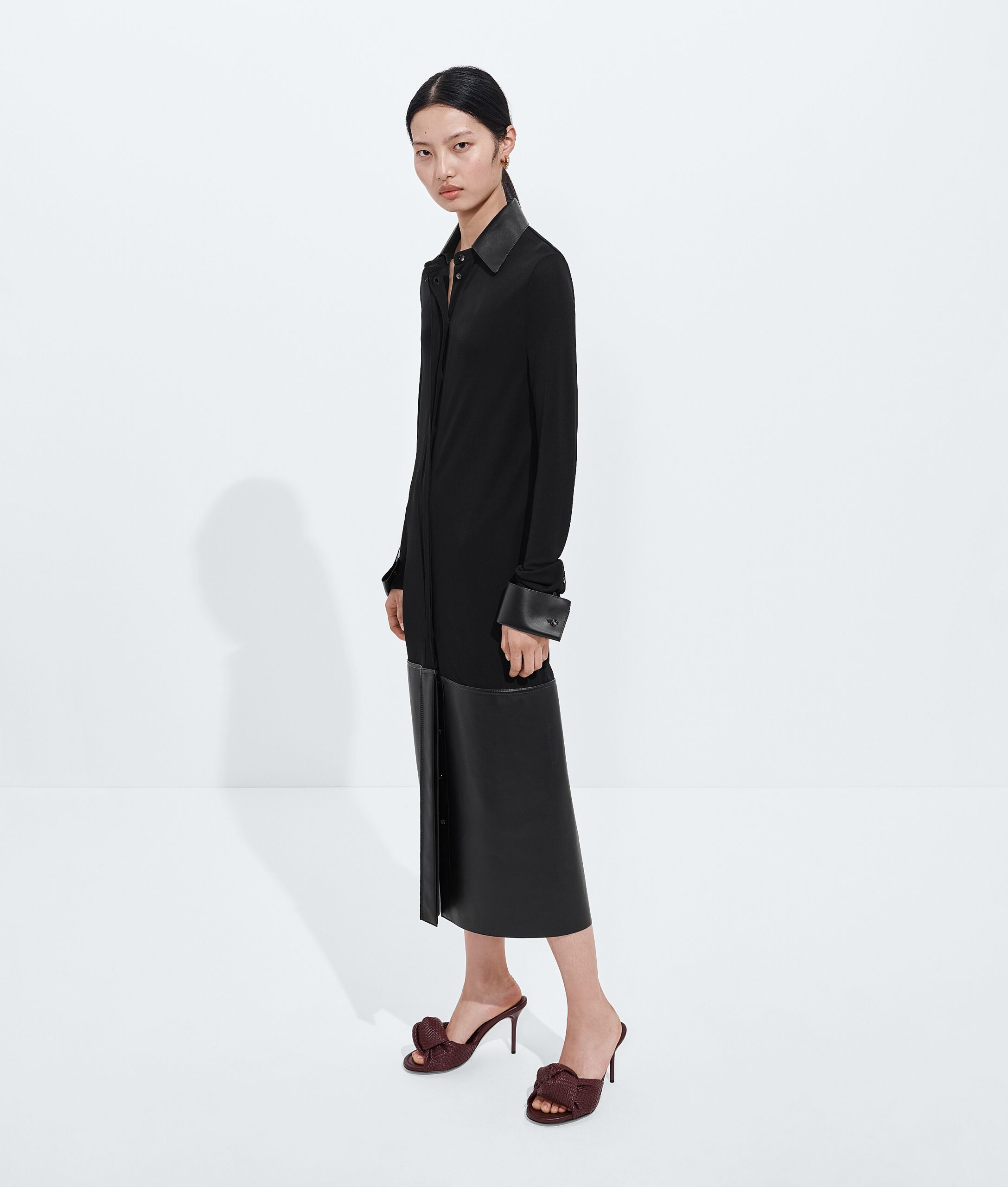 Crepe Viscose Jersey Dress - Image 2