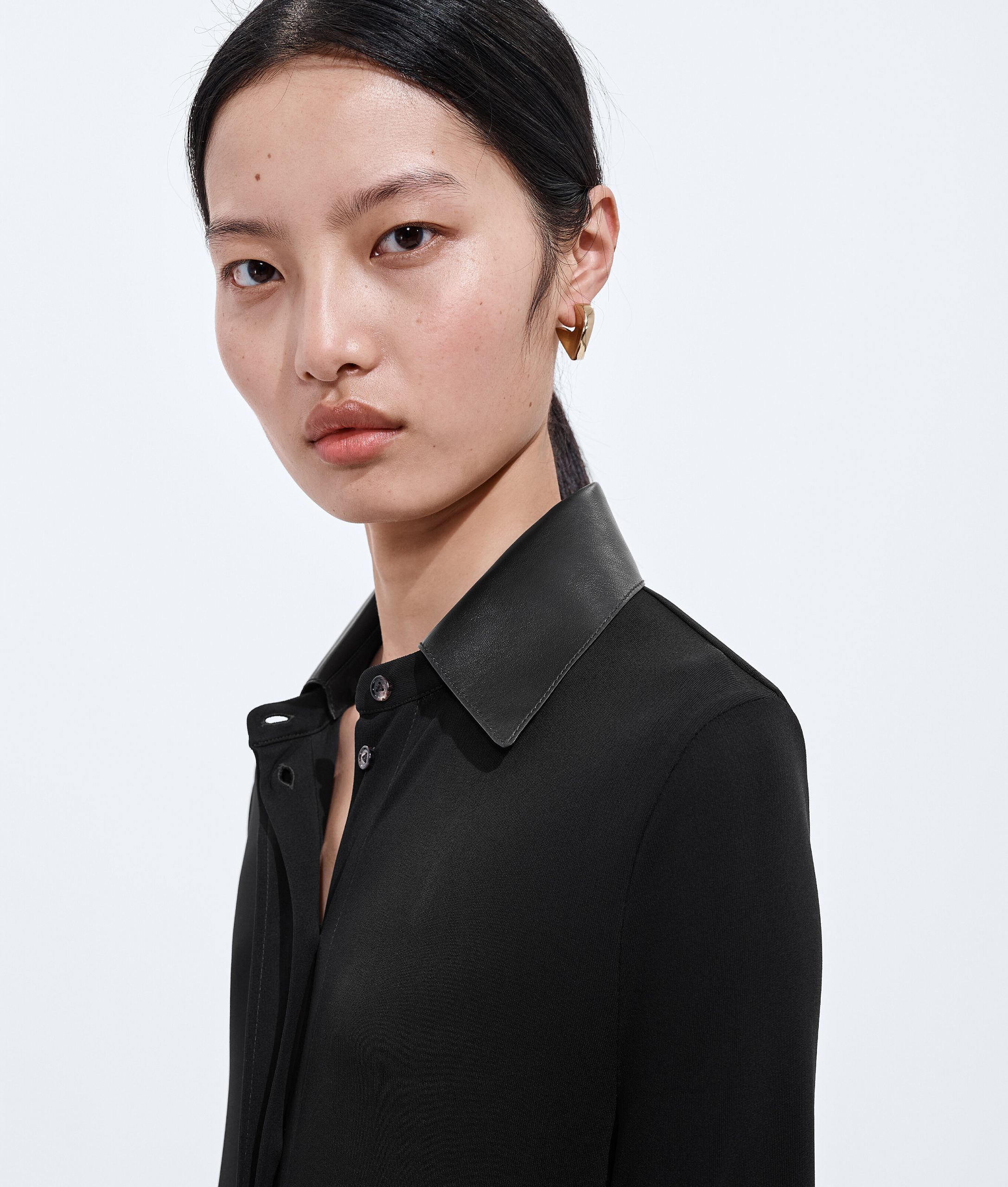 Crepe Viscose Jersey Dress - Image 5