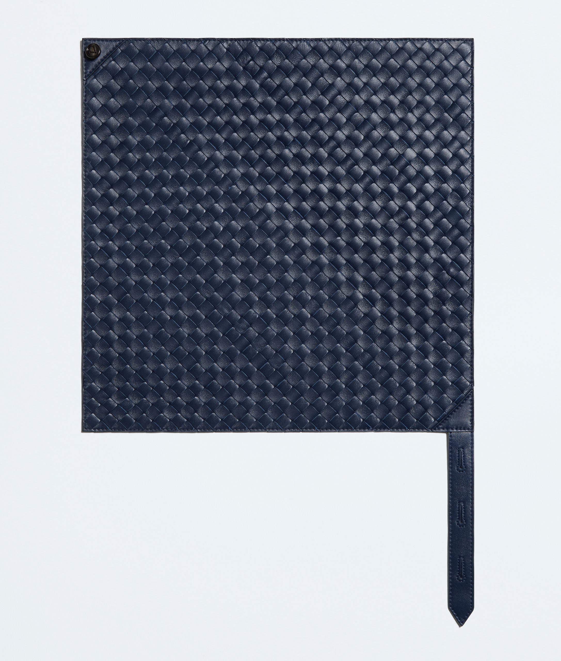 Leather Intrecciato Foulard