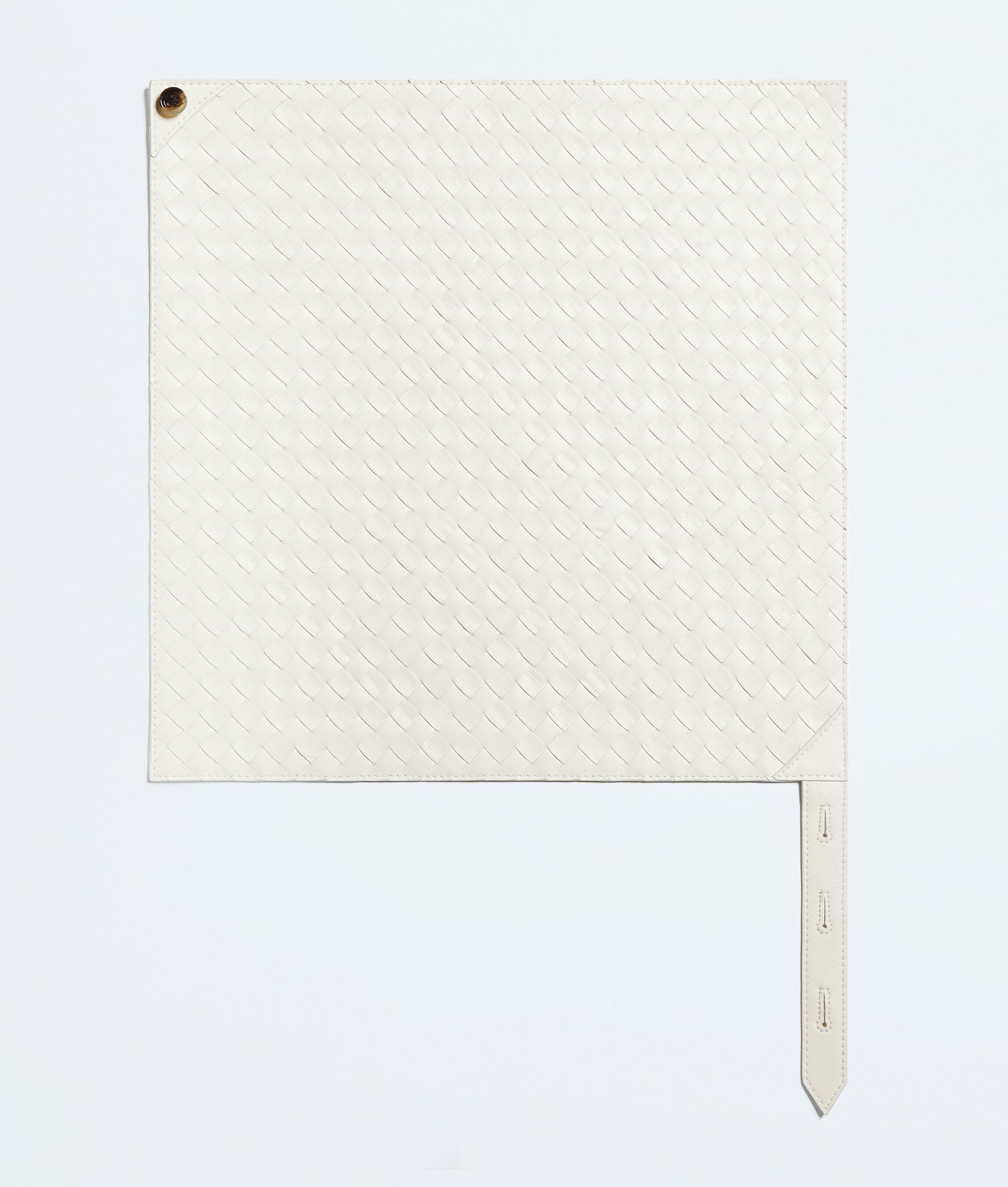 Leather Intrecciato Foulard