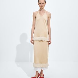 Silk Double Knit Skirt