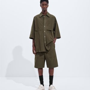 Macro Intreccio Cotton Shorts
