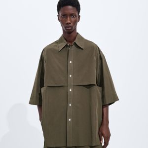 Macro Intreccio Cotton Shirt