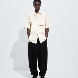 Macro Intreccio Cotton Shirt