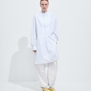 Compact Cotton Poplin Shirt