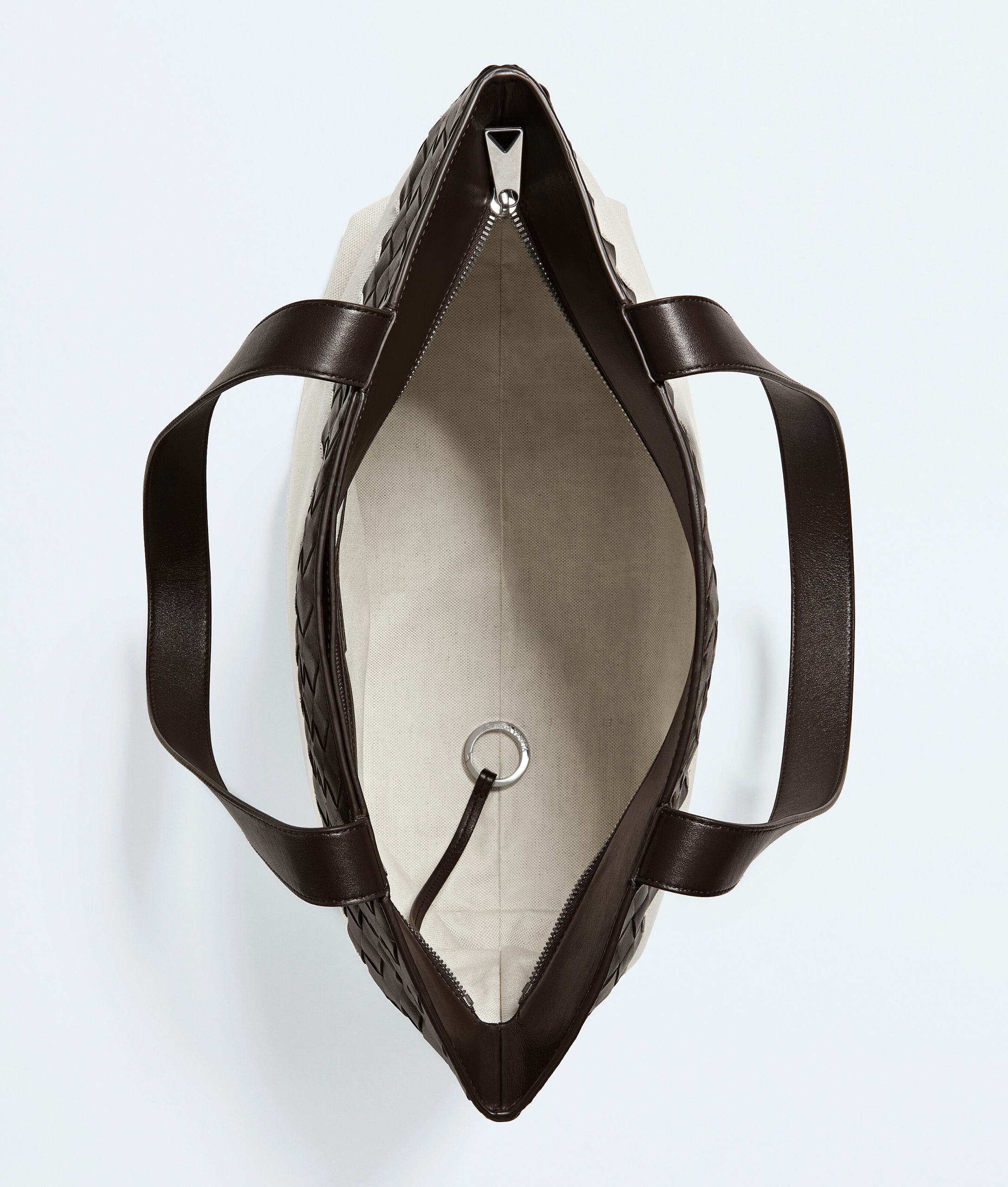 Small Intrecciato Zipped Tote - Image 3