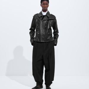 Mohair And Wool Pants