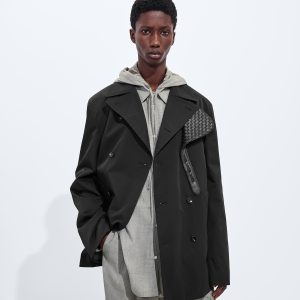 Nylon And Cotton Coat
