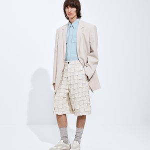 Cotton Intrecciato Shorts