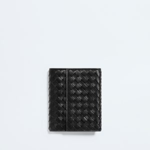Intrecciato Piccolo Small Bi-Fold Zipped with Flap