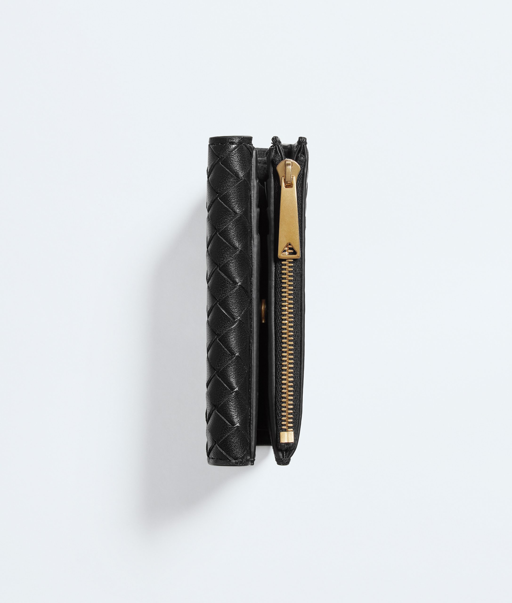 Intrecciato Piccolo Small Bi-Fold Zipped with Flap - Image 2