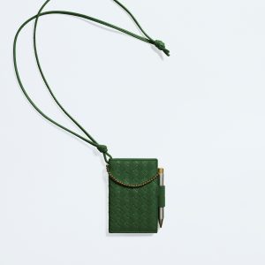 Intrecciato Piccolo Pencil Badge Holder