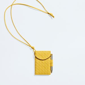 Intrecciato Piccolo Pencil Badge Holder