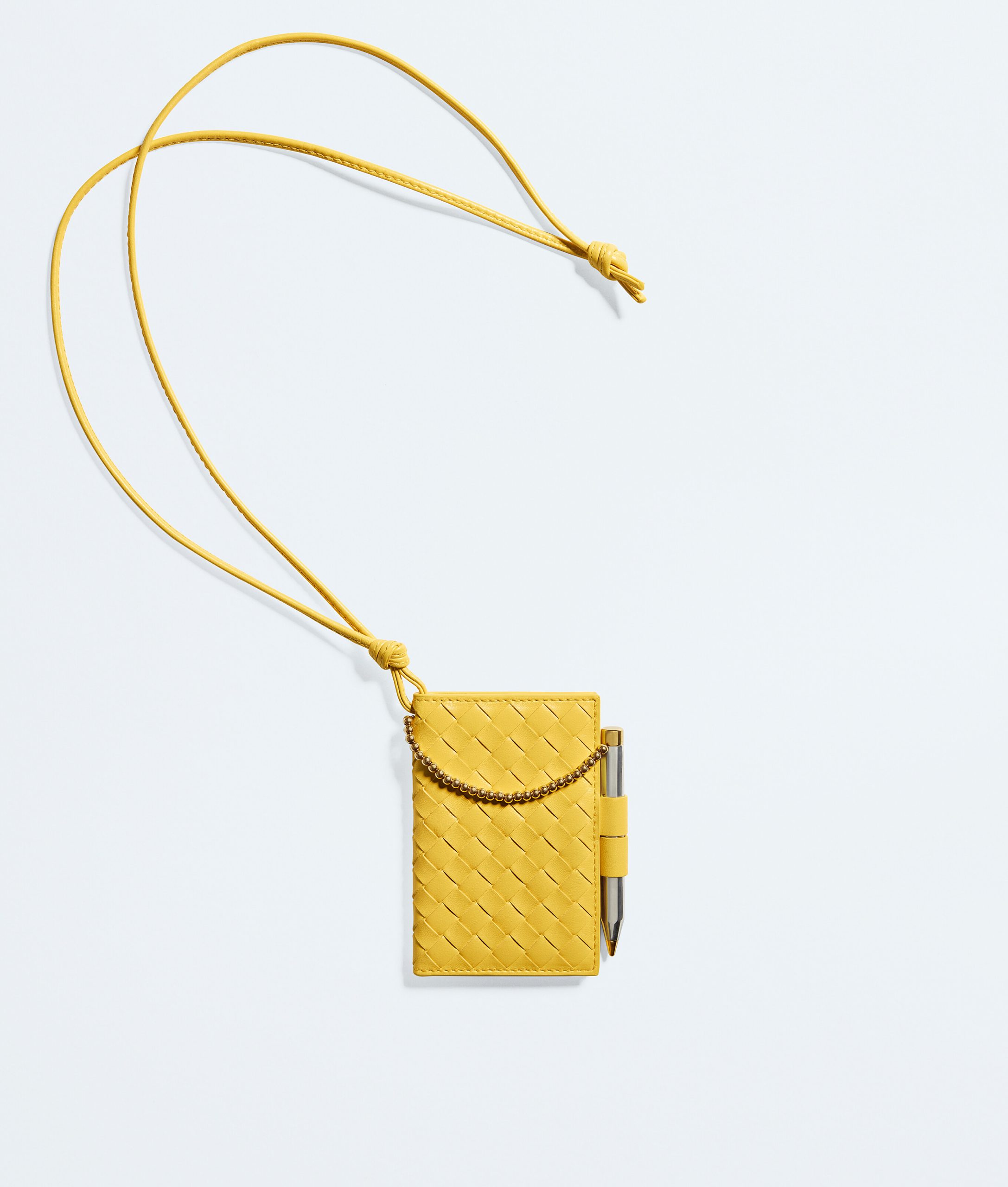 Intrecciato Piccolo Pencil Badge Holder