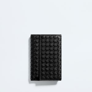 Intrecciato Piccolo Medium Bi-Fold Zipped with Flap