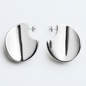 Large Disc Earrings