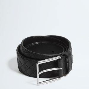 Intrecciato Taurillon Belt