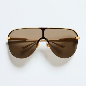 Long Ribbon Shield Sunglasses