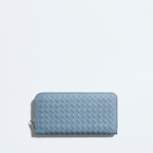 Woven Mycelium Zip-Around Wallet