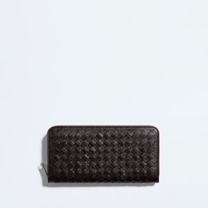 Woven Mycelium Zip-Around Wallet