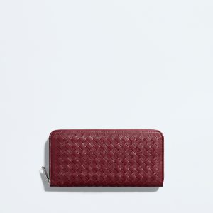 Woven Mycelium Zip-Around Wallet