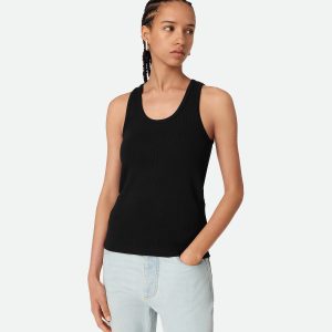 Stretch Rib Cotton Tank Top