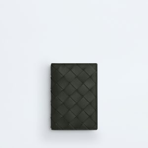 Intrecciato Flap Card Case