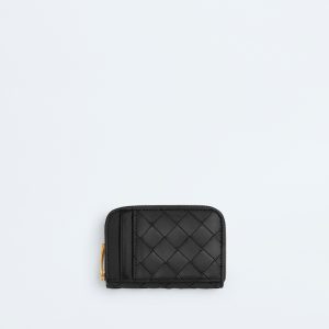 Intrecciato Zipped Coin Purse